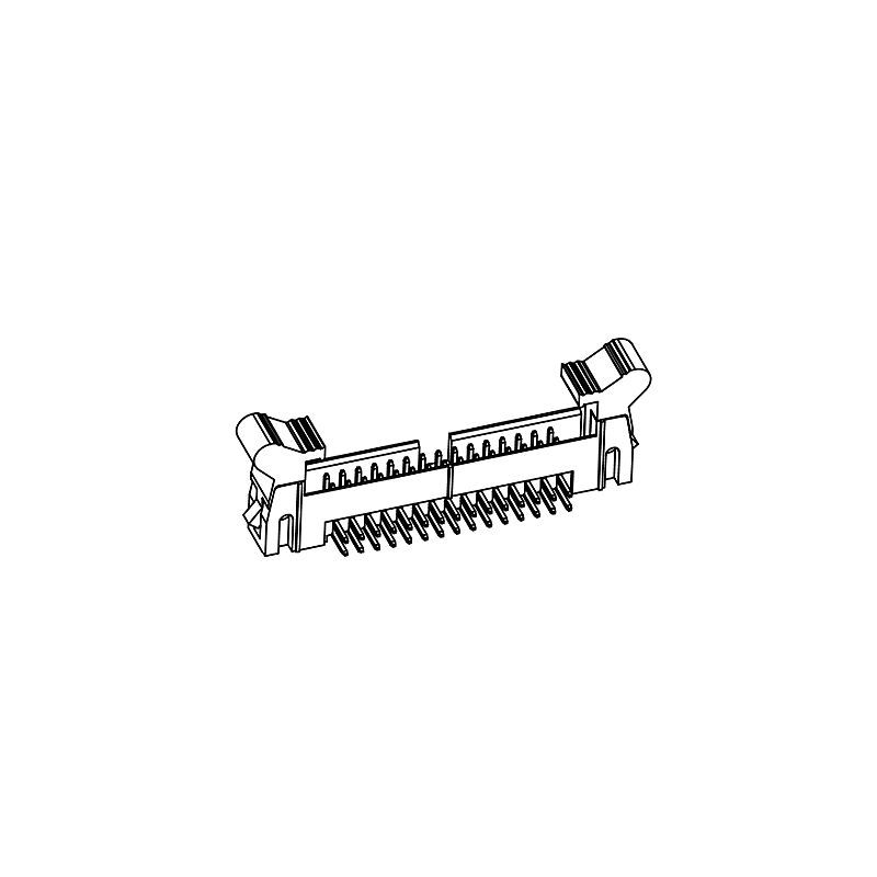 PH2.00mm Shround Header Dual  row Right Angle series